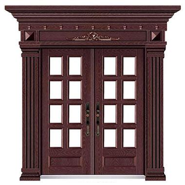 玻璃拼(pin)接復合門