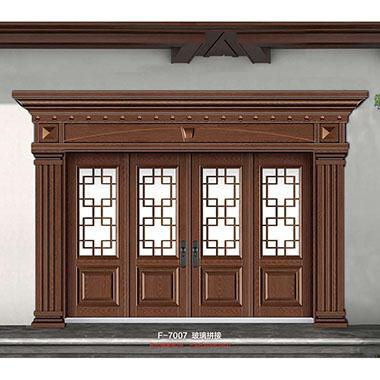 玻璃拼(pin)接復合門